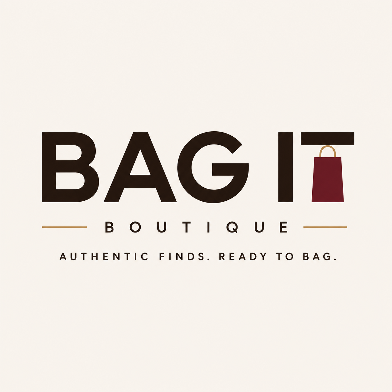 Bag It Boutique — Authentic finds. Ready to bag.
